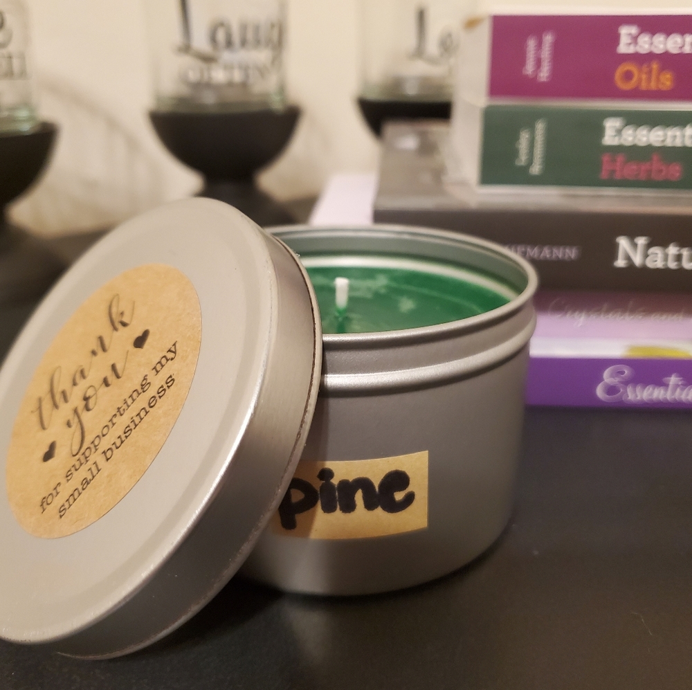HOMEMADE SOY AROMATHERAPY CANDLES
